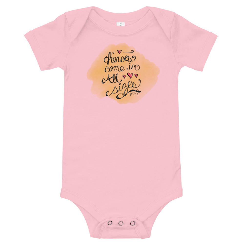 Heroes Come in All Sizes Onesie