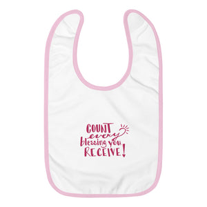 Count Every Blessing Baby Bib