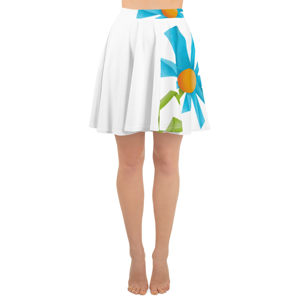 Origami Flower Skater Skirt